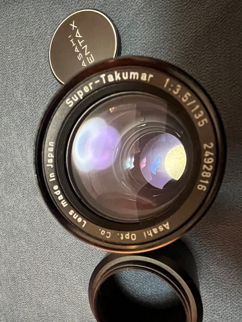 Pentax SuperTakuma  1:3.5/135 レンズ値下げしました
