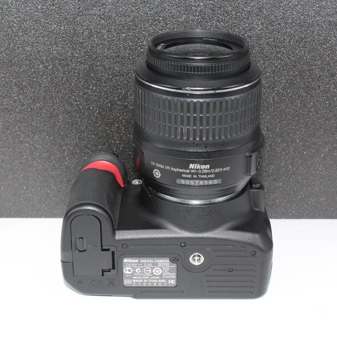 【美品・動作確認済・S数少ない5732】Nikon D3100標準レンズセット