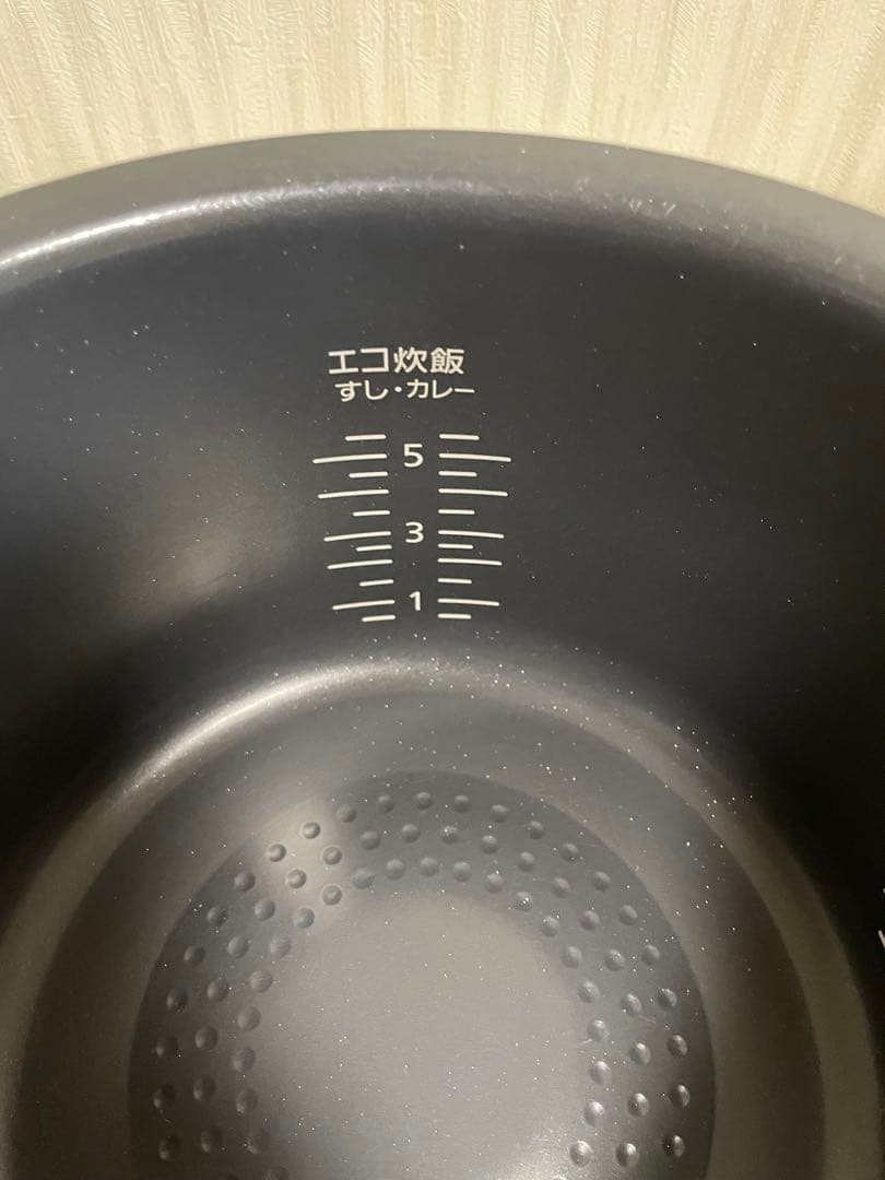 パナソニック 圧力IH 炊飯器 SR-M10B おどり炊き 白 5.5合　美品
