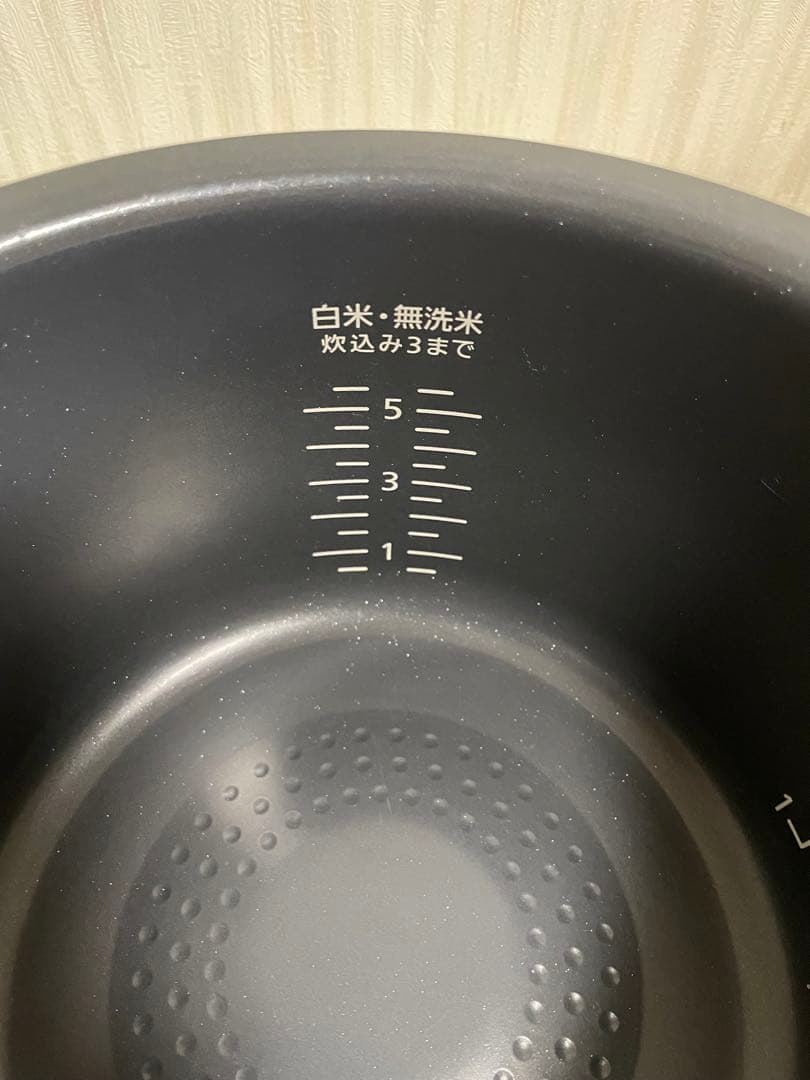 パナソニック 圧力IH 炊飯器 SR-M10B おどり炊き 白 5.5合　美品