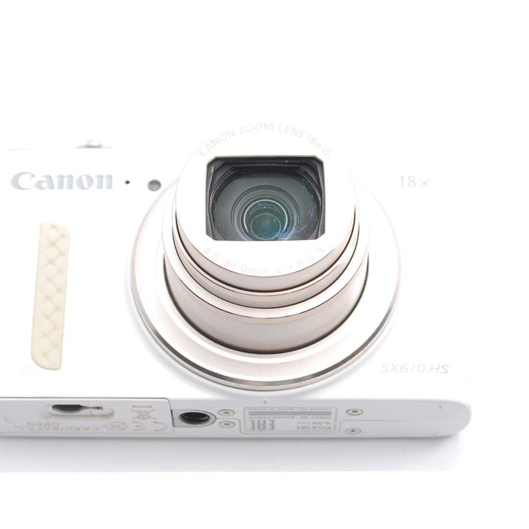 Canon キャノン PowerShot SX610 HS Wi-Fi 白色