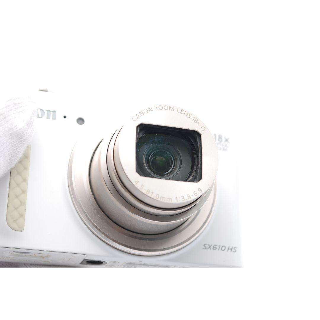 Canon キャノン PowerShot SX610 HS Wi-Fi 白色