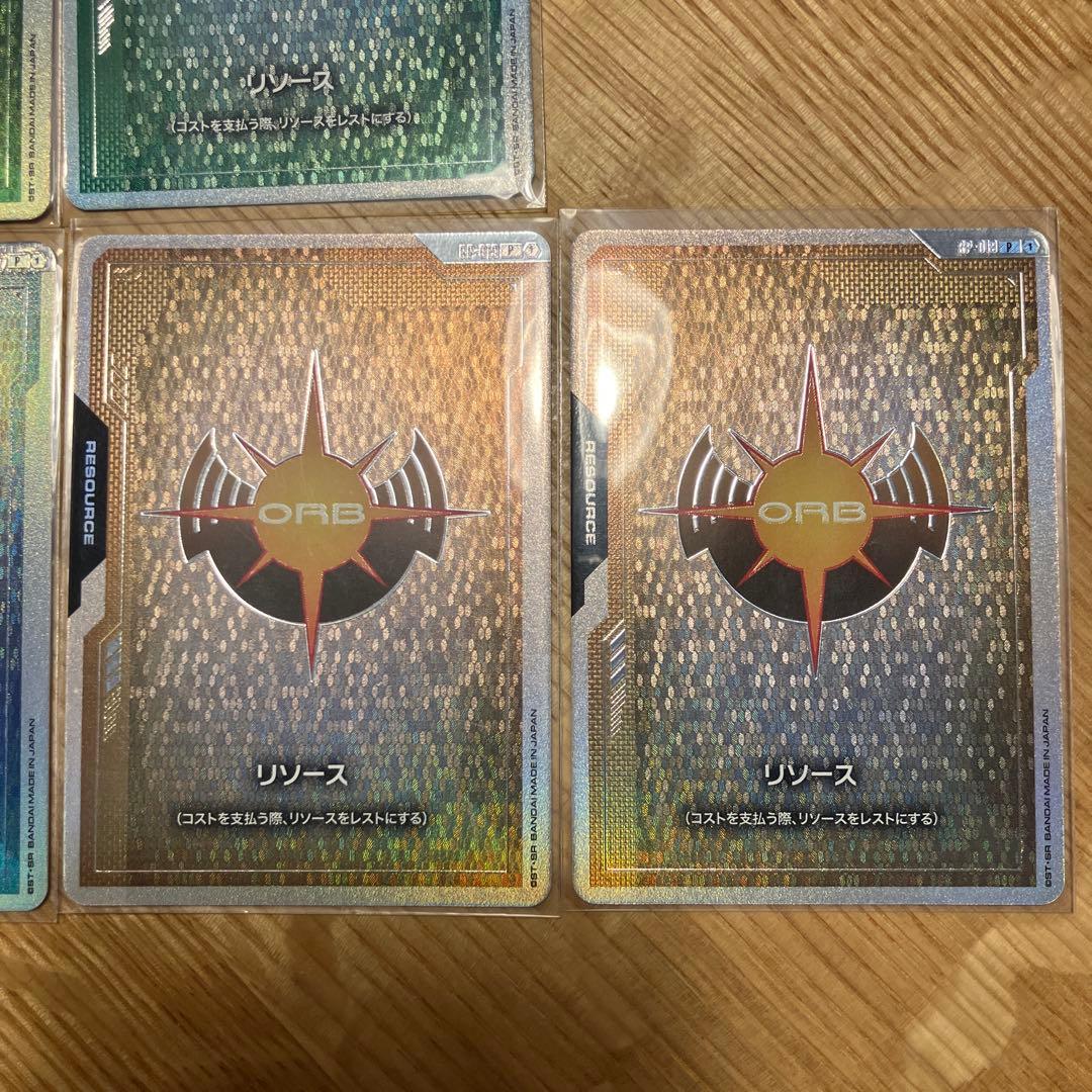 GCGオフィシャルグッズセット リソース 地球連合　ザフト　オーブ
