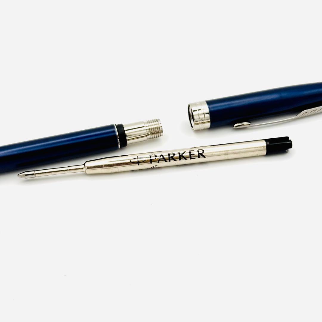 極美品】 パーカー ソネット ブルーラッカーCT ボールペン P高級 筆記具 青