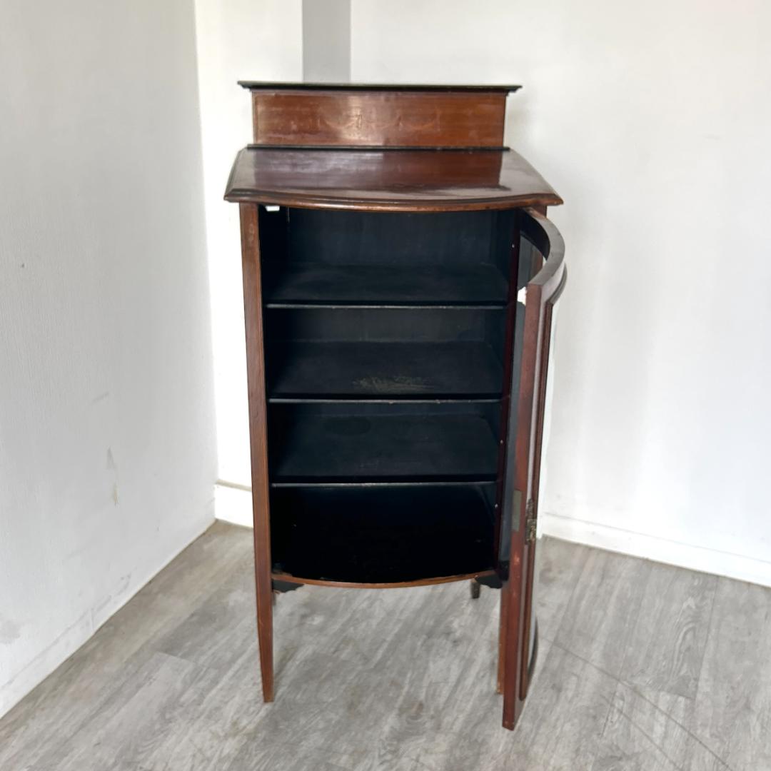 イギリス アンティーク家具 ディスプレイ キャビネット 1930年頃 965A