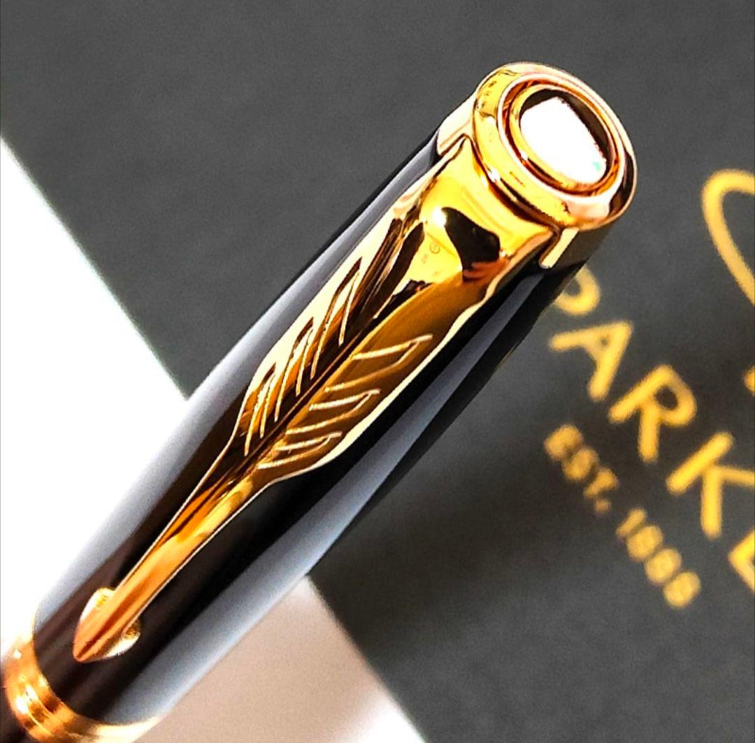 PARKER ボールペン 本体 ラックブラックGT