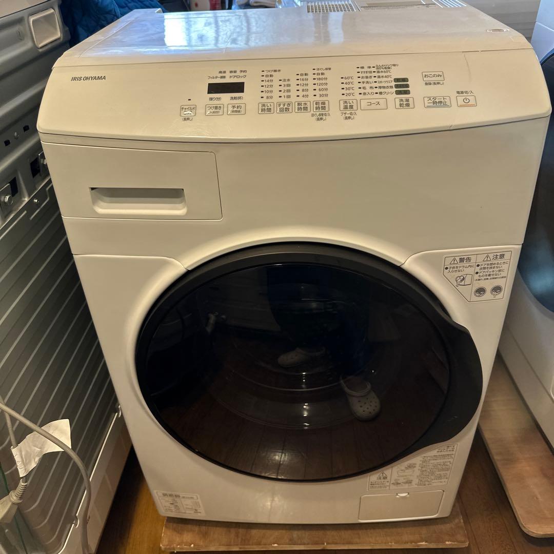 訳ありアイリスオーヤマ　ドラム式洗濯乾燥機　縦型洗濯機並みのサイズ　CDK832
