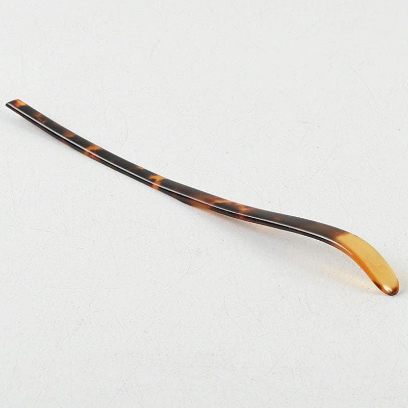 茶道具　鼈甲製　茶杓　在銘　共箱　M　9388
