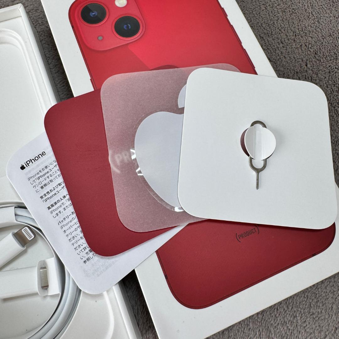 iPhone13 128GB RED SIMフリー 本体