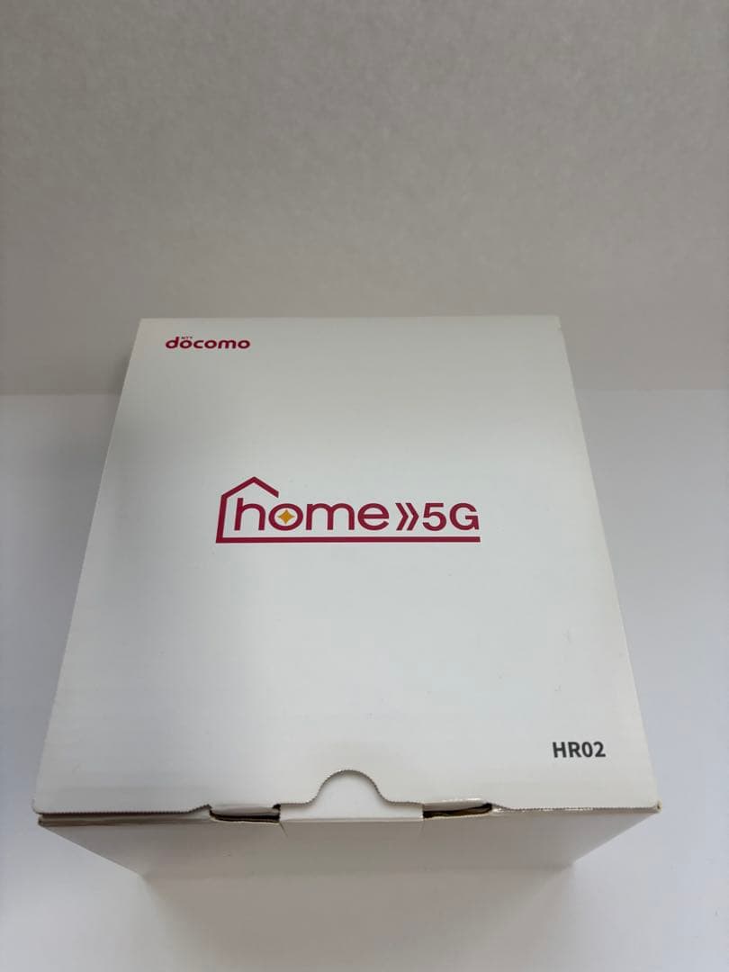  5G HR02｜ドコモ ホームルーター｜工事不要 Wi-Fi」