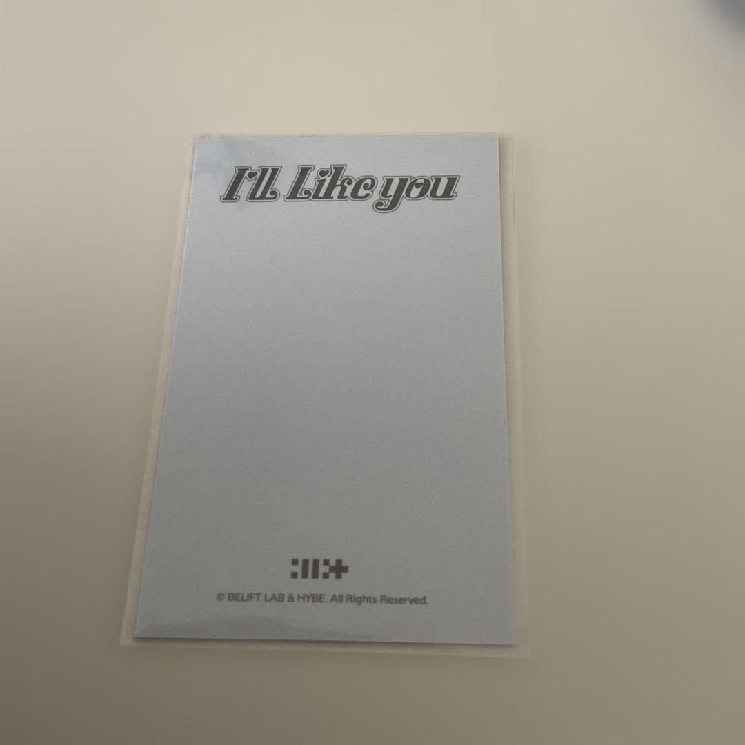 ILLIT タレントカード I'll Like イロハ　IROHA