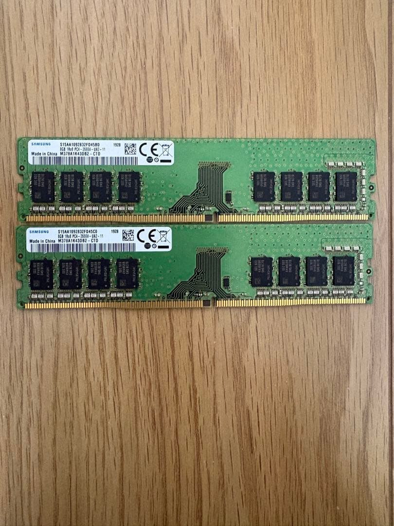 SAMSUNG メモリ　8GB×2【16GB】