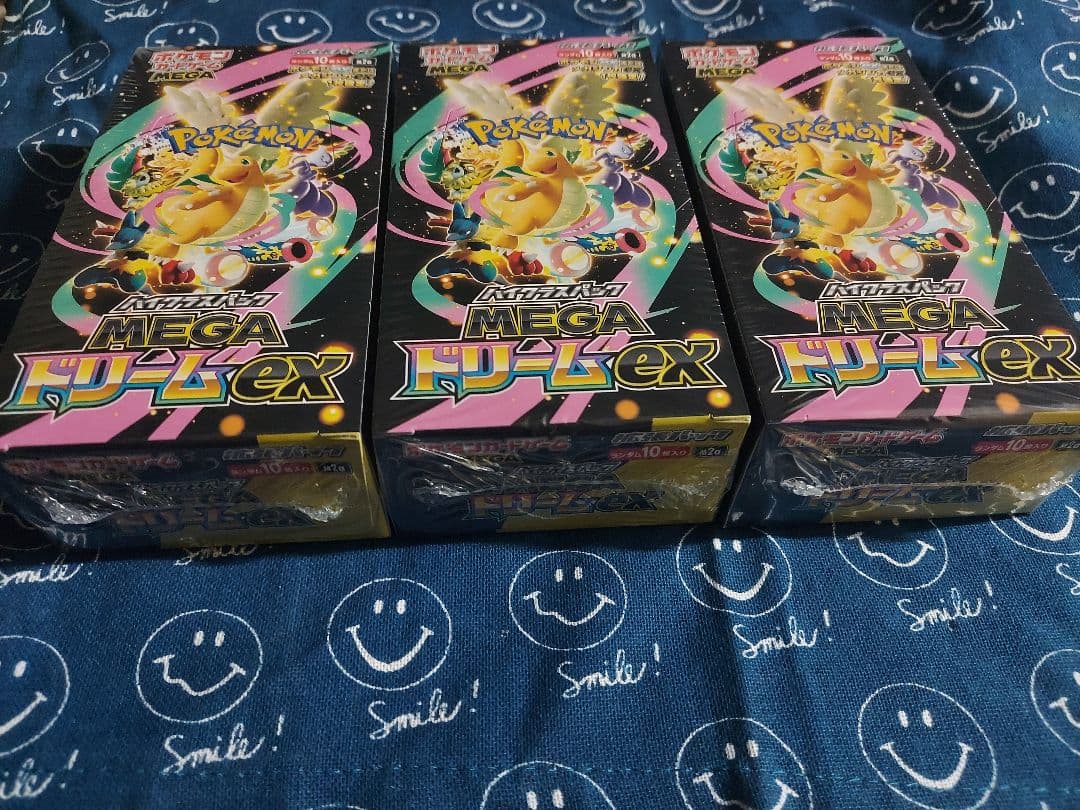 J*a様 シュリンク付きポケモンカードMEGAハイクラスパックドリームex 3B