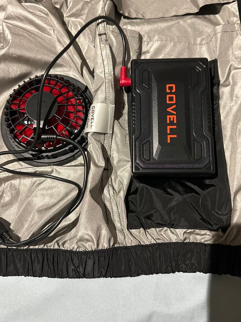 最終値下げ！空調服 Lサイズ 黒 2ファン バッテリー充電器付き