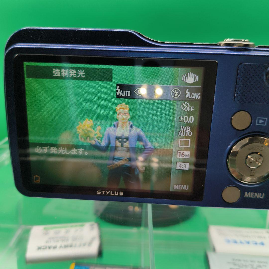 【動作確認済】OLYMPUS オリンパス STYLUS VG-190 コンデジ