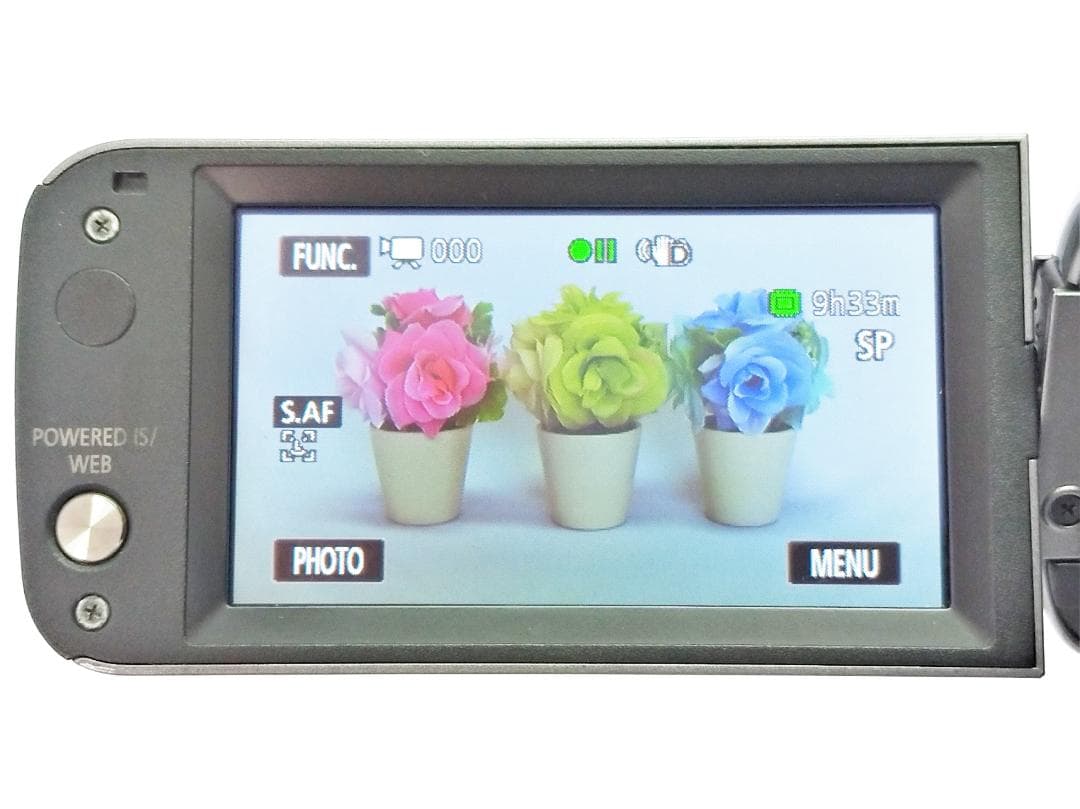 フルハイビジョン対応！ Canon ビデオカメラ iVIS HF M41 02