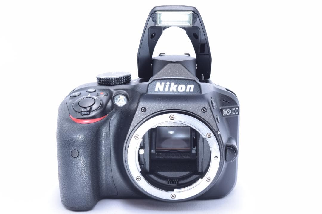 ①Nikon D3400 デジタル一眼レフ　Wレンズセット　手振れ補正レンズ付き