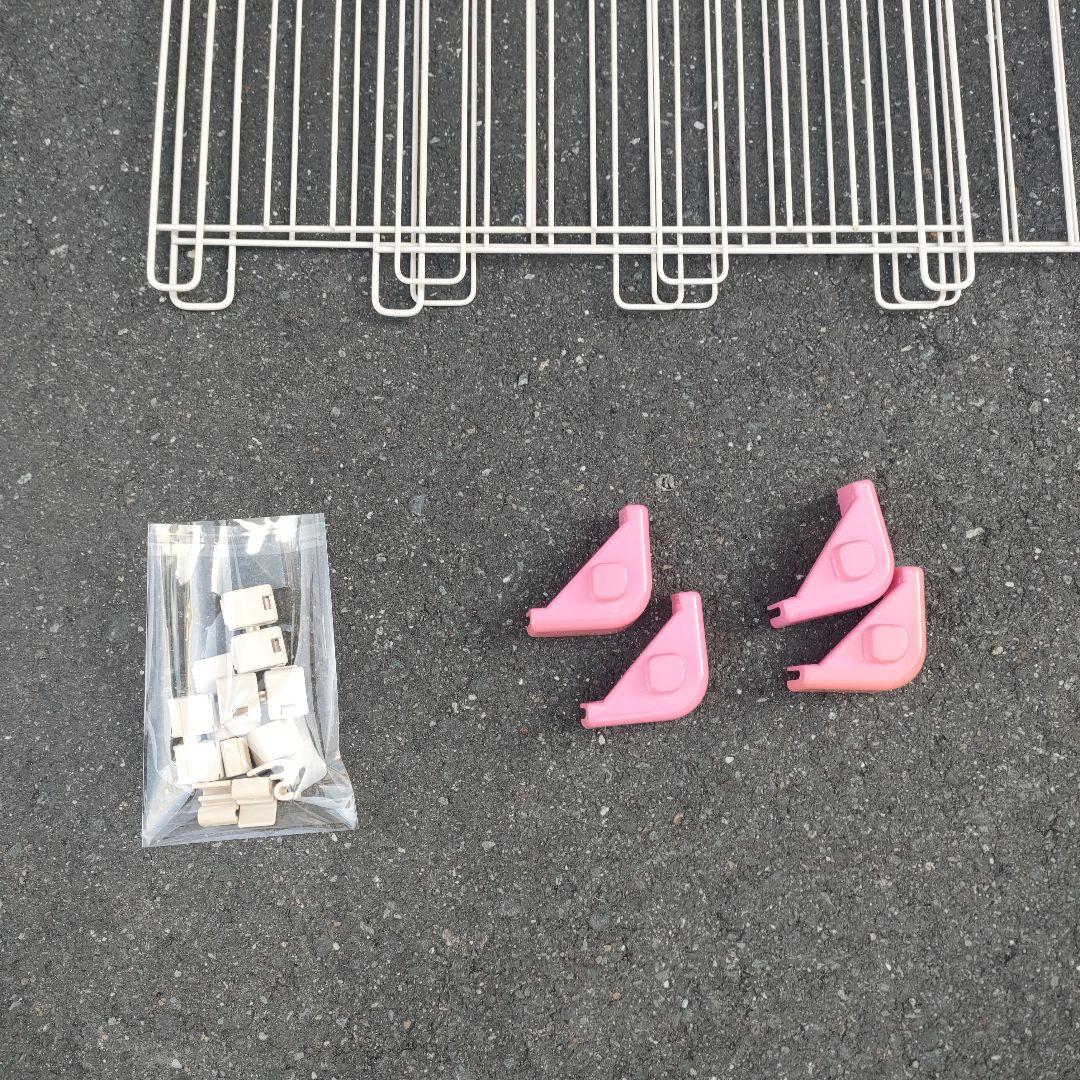 Richell 猫用 ラクリーンケージ 700H ピンク ペットゲージ