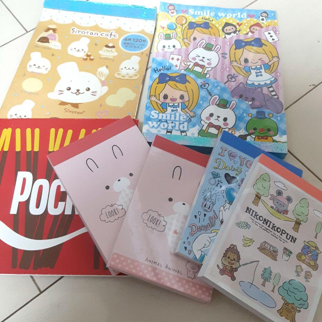 メモ帳　サンエックス　クラックス　平成レトロ　ファンシー　まとめて