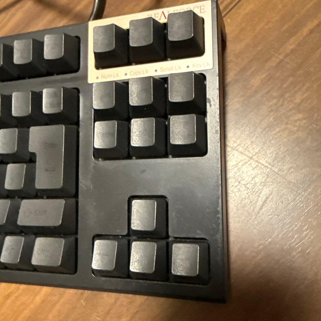 リアルフォース テンキーレスキーボード R2TLSA-JP3-BK