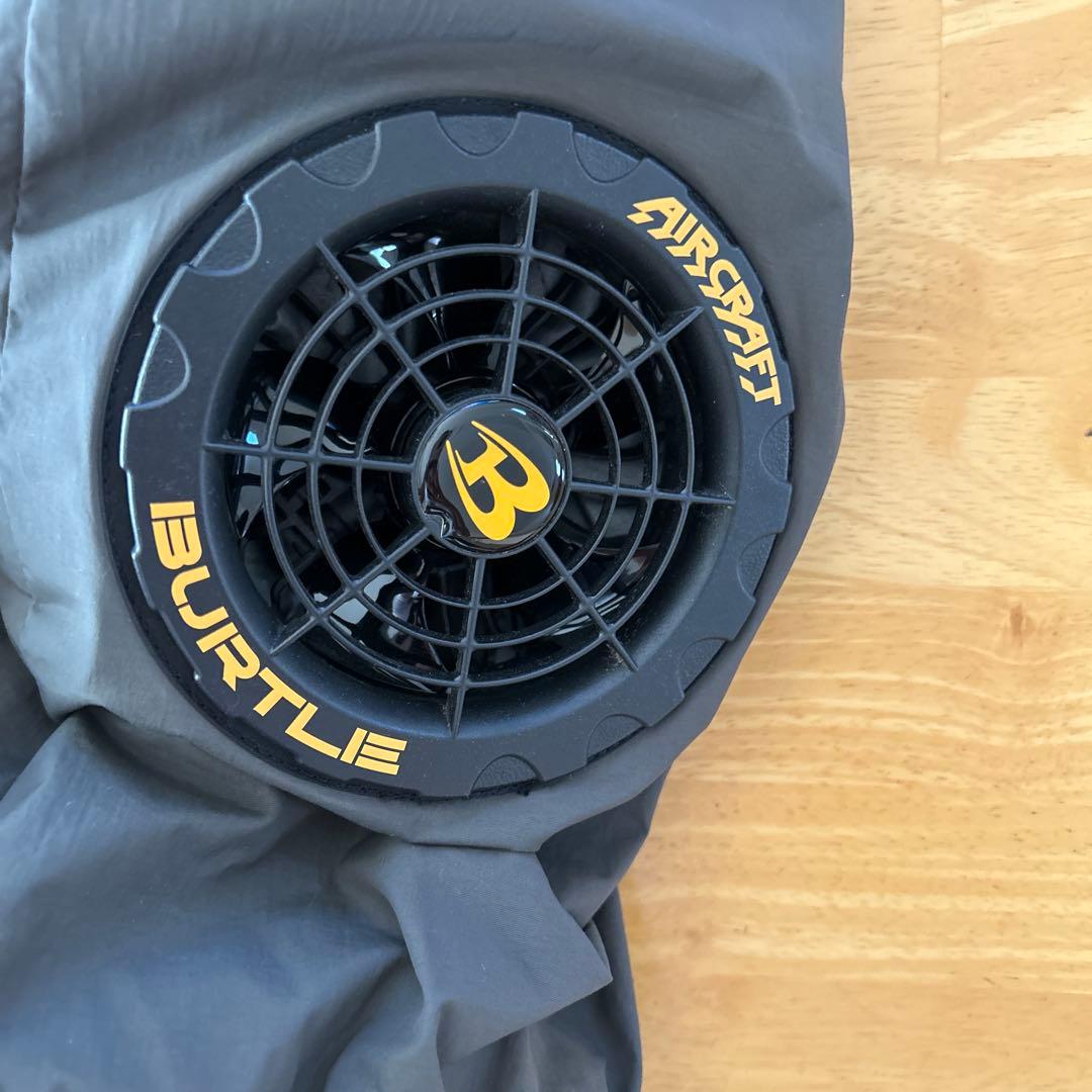 Burtle AIRCRAFT 空調服　19Vバッテリー　ファン フルセット