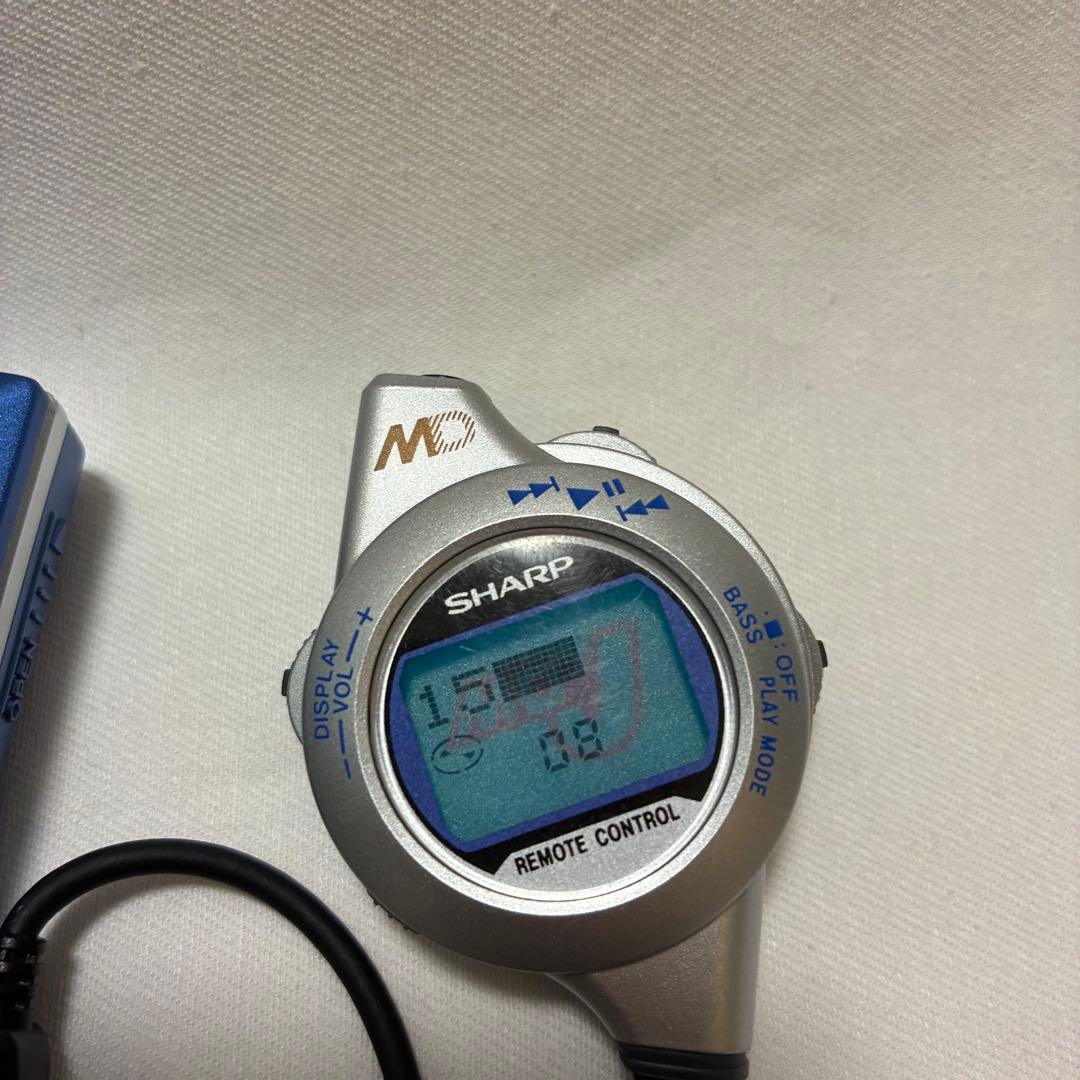 【動作品】SHARP MD-ST521-A ポータブルMDプレーヤー