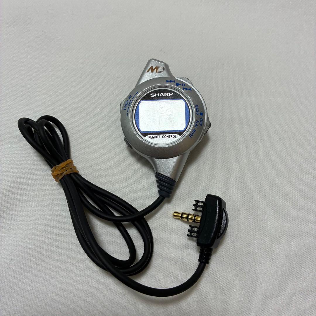 【動作品】SHARP MD-ST521-A ポータブルMDプレーヤー