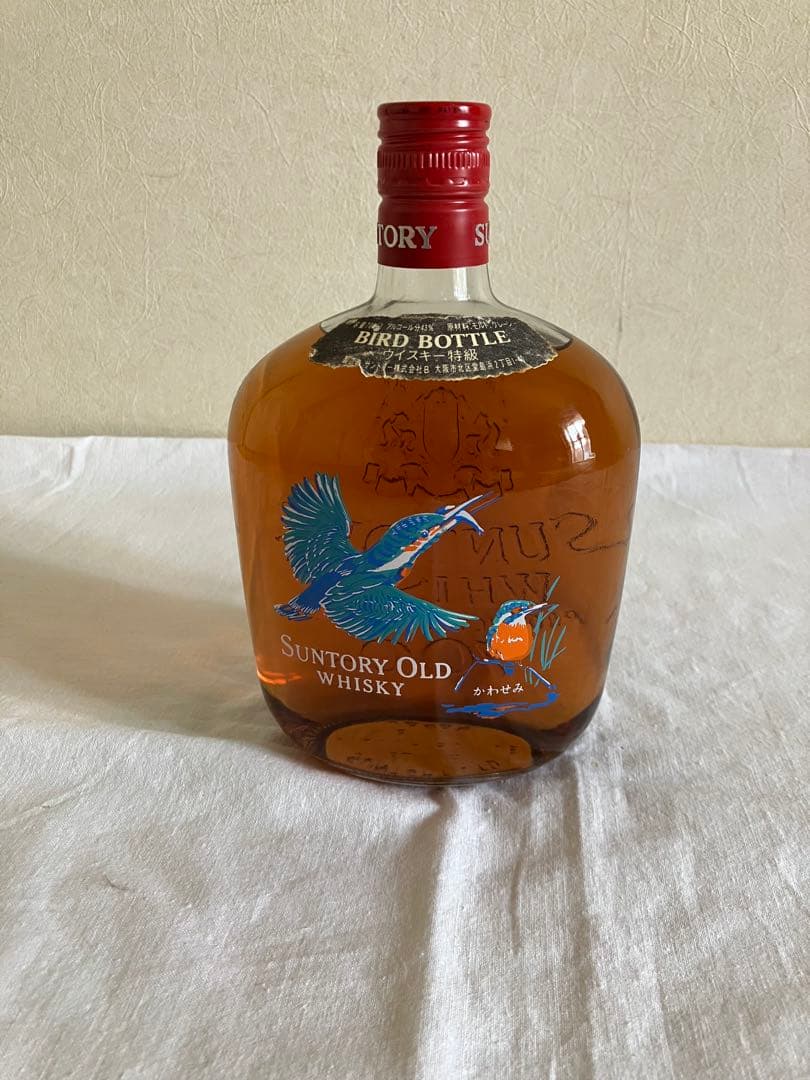 Suntory Old Whisky バードボトルカワセミ未開封