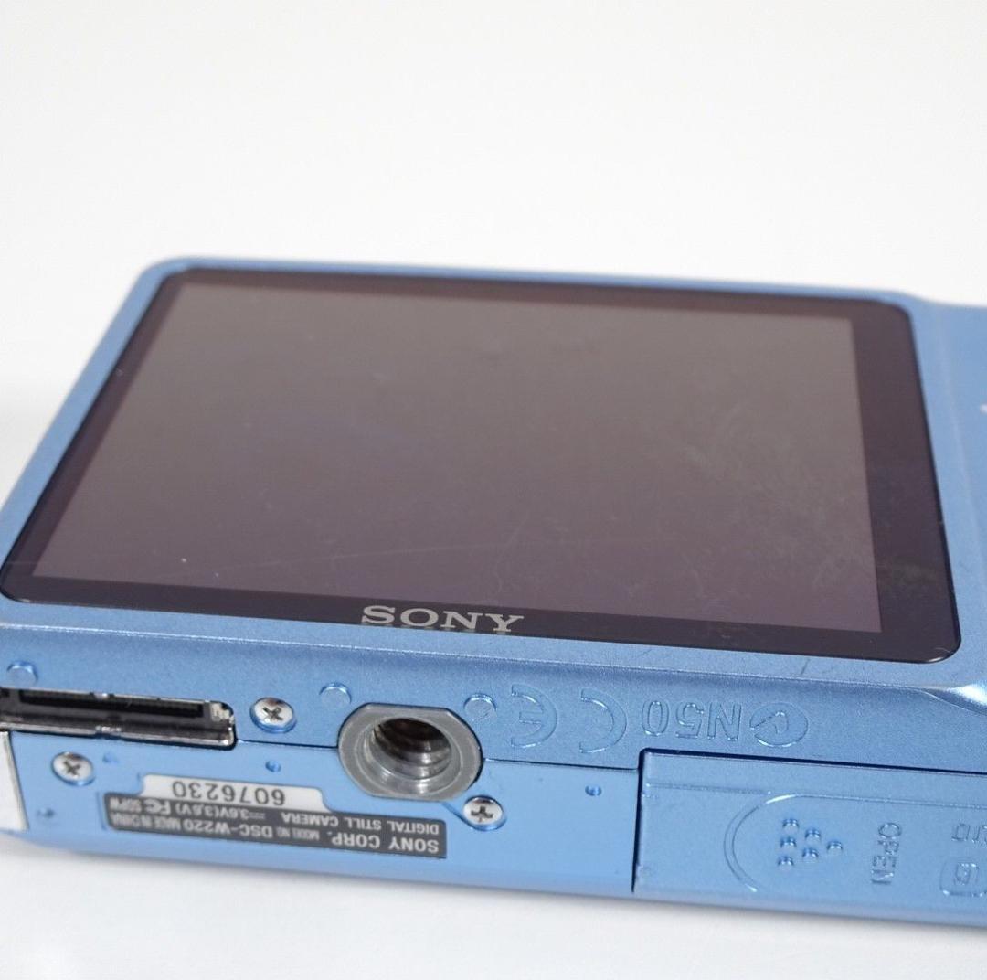 ソニー サイバーショット DSC-W220 ブルー SONY Cybershot