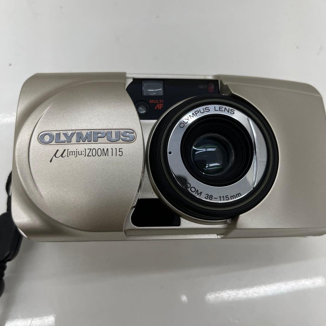 OLYMPUS μ mju ZOOM 115 ミュー フィルムカメラ