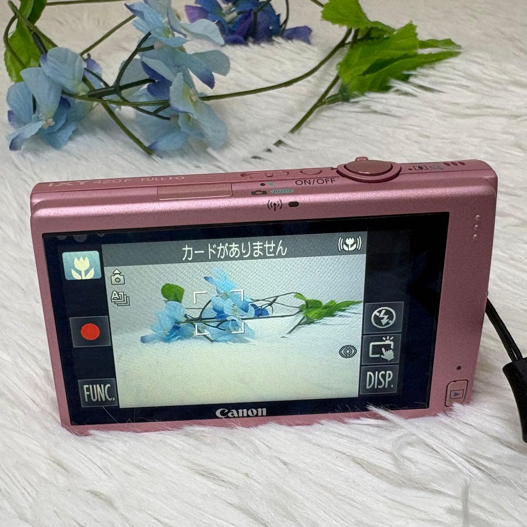 Canon カメラ　IXY 420F PC1739 充電器　ピンク　コンデジ