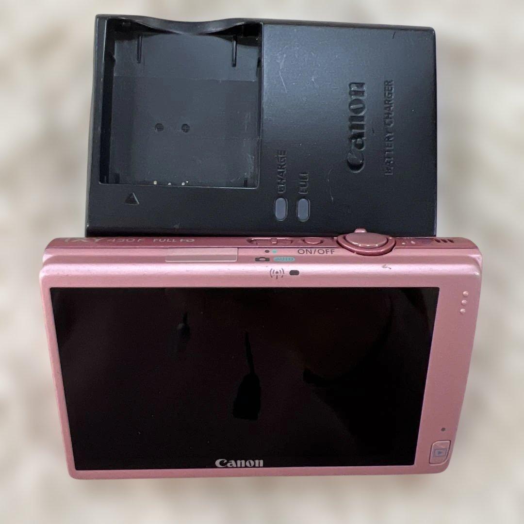 Canon IXY 430F ピンク 本体と充電器