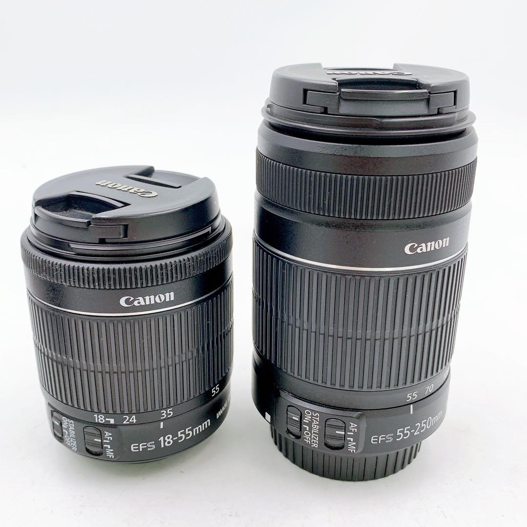 10AAM028【動作品】Canon EOS Kiss X7 ダブルズームキット