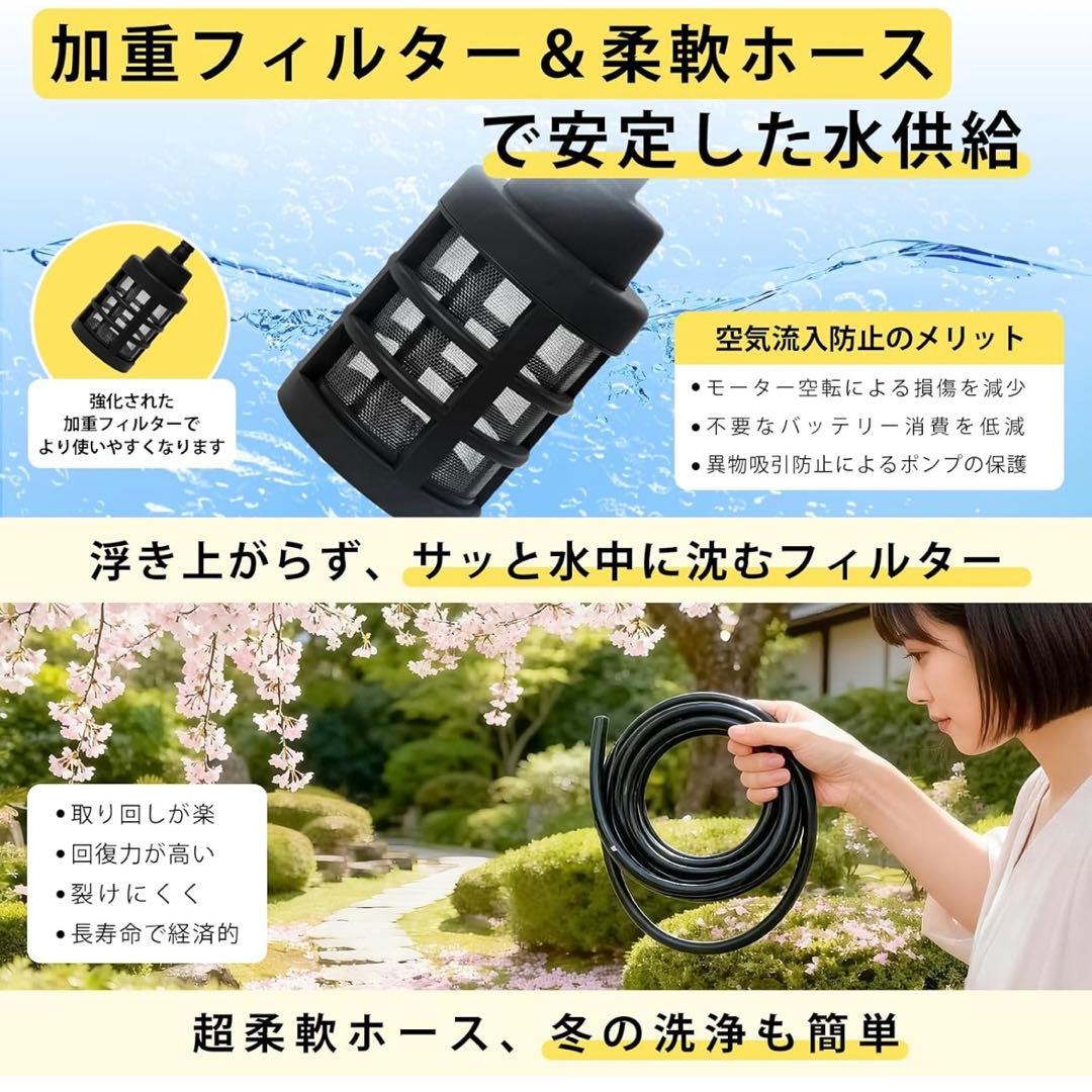 高圧洗浄機　軽量　コードレス9MPa ハンディPSE認証済み　バッテリー付き