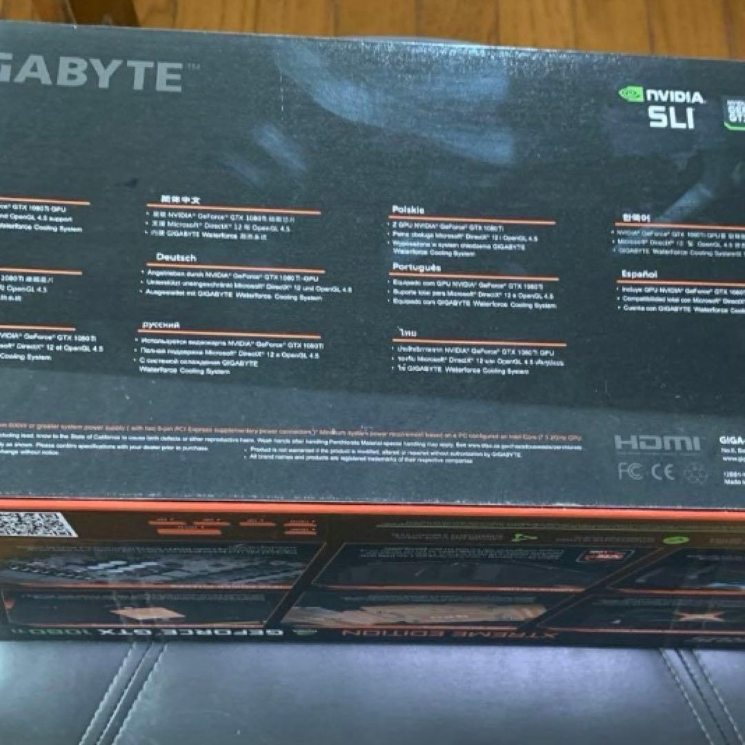 セール　超希少・元箱ありGIGABYTE AORUS GTX 1080 Ti