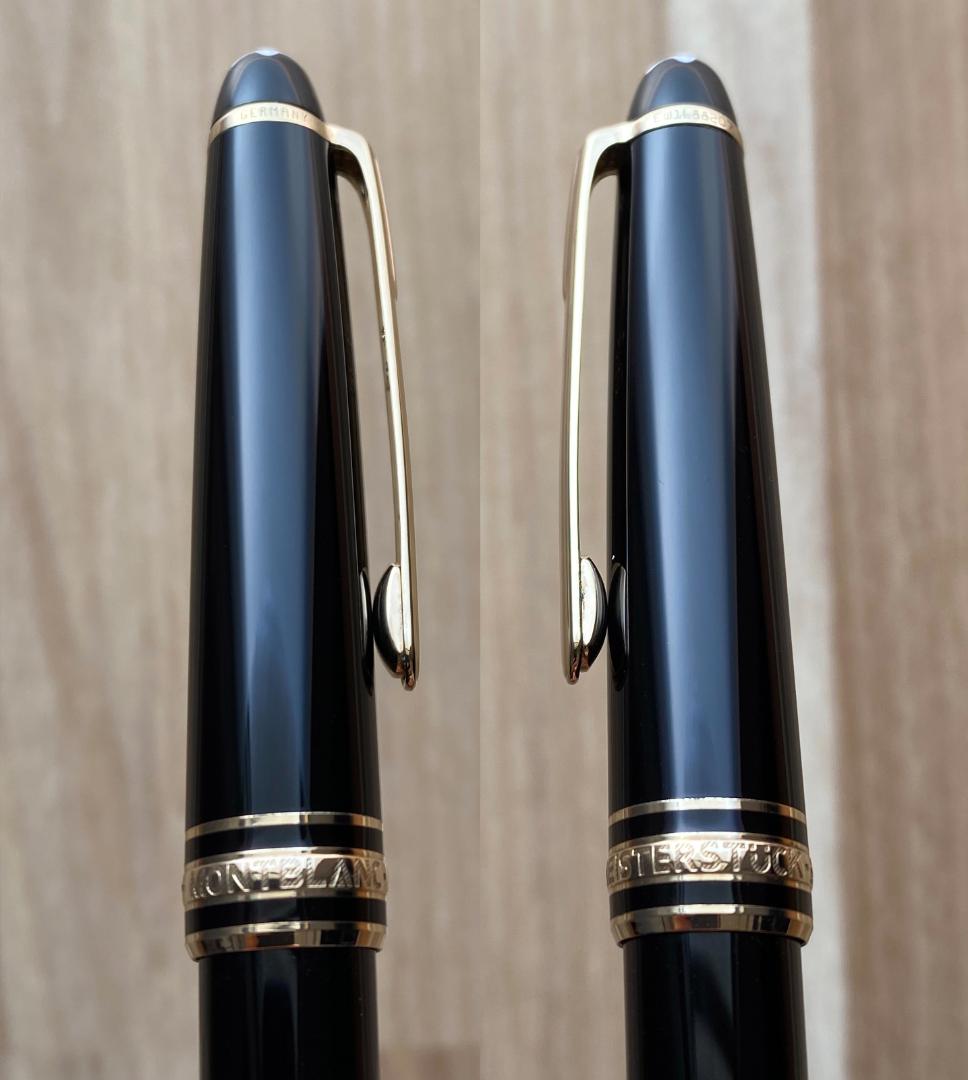 超美品 モンブラン 164 クラシック ブラックx ゴールド ボールペン