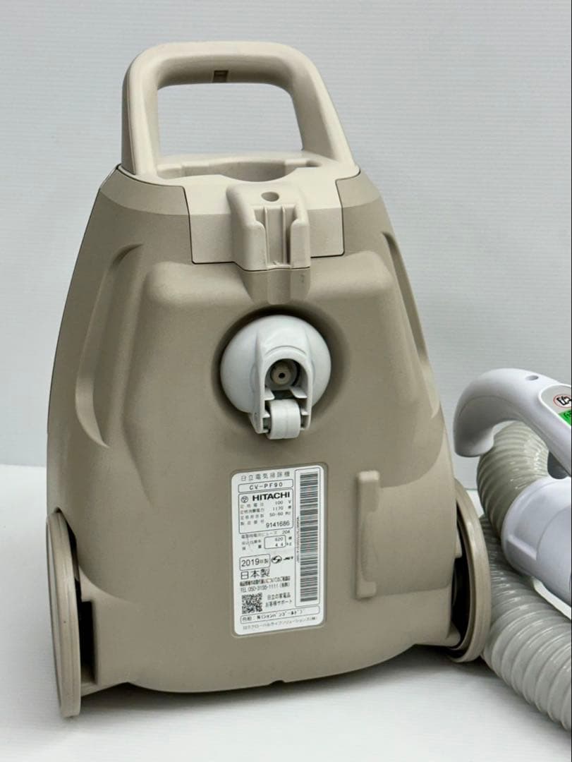 動作保証品　2019年製　ホース付き　本体　日立　掃除機　CV-PF90 中古