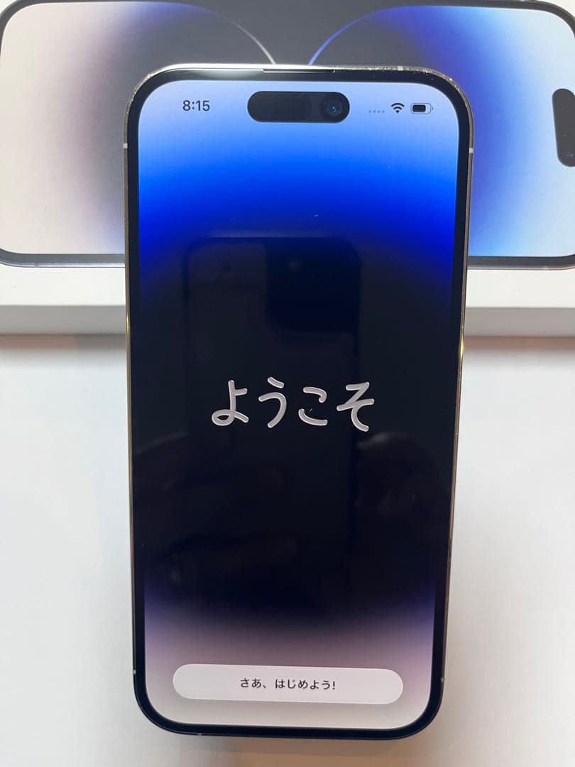 iPhone14Pro 128GB SIMフリー カメラ割れあり 動作良好 本体