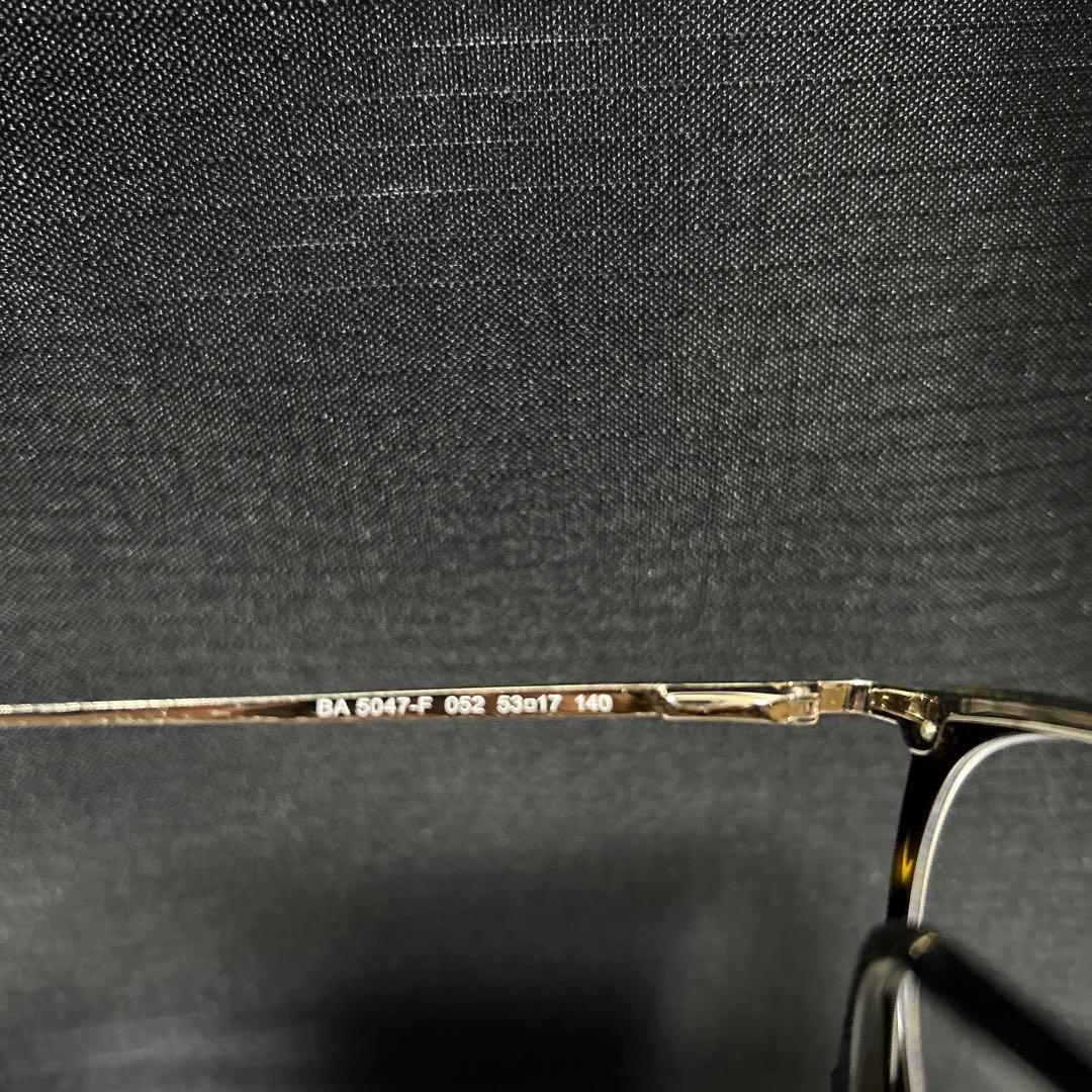 BALENCIAGA バレンシアガ スクエア メガネ 鼈甲 ベッコウ