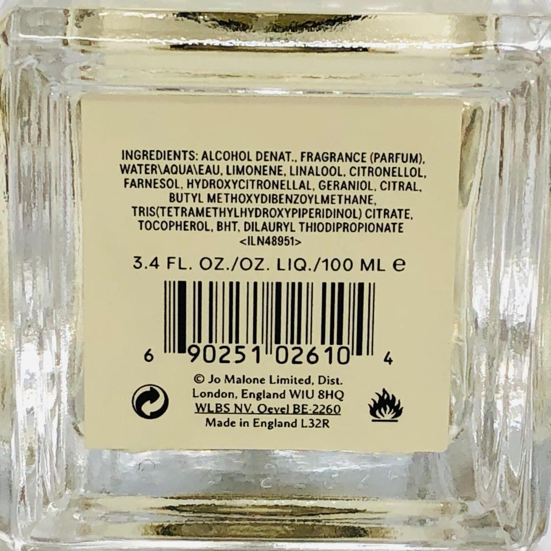ほぼ満タン JoMALONE ブラックベリー＆ベイコロン100ml 香水 k26