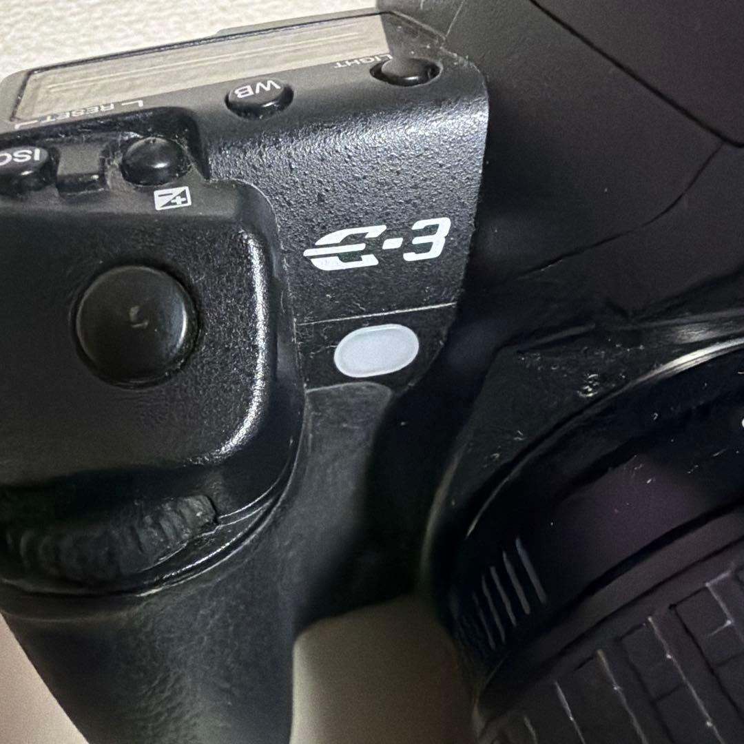【ジャンク】OLYMPUS E-3 デジタル一眼レフ18-180mmレンズ付き