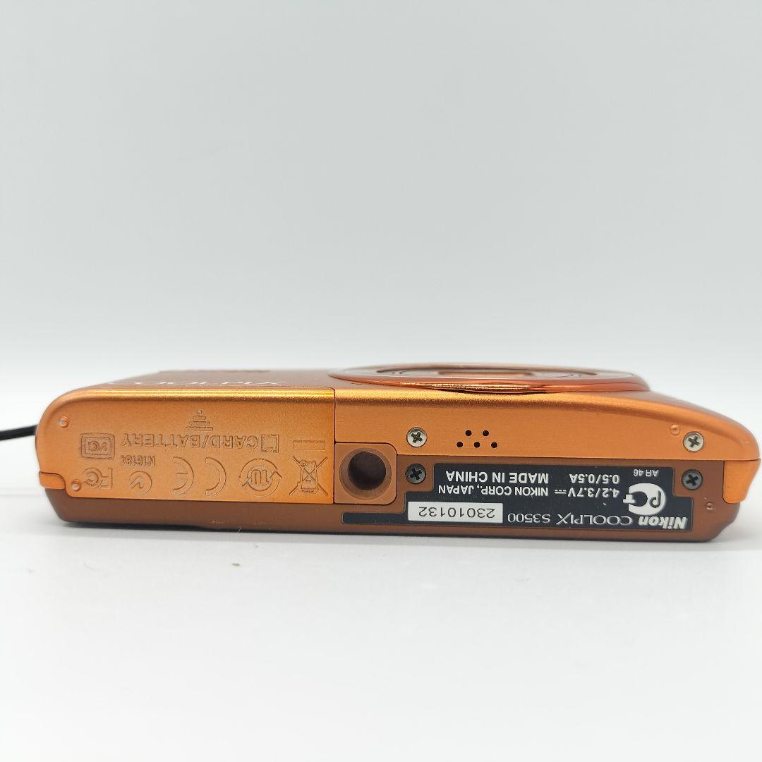 nikon coolpix s3500.オレンジ