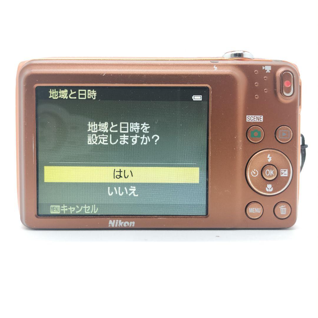 nikon coolpix s3500.オレンジ