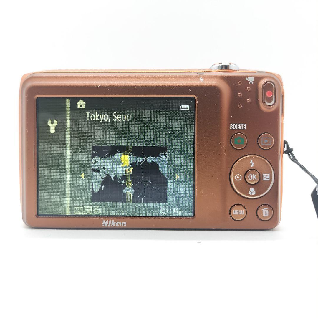 nikon coolpix s3500.オレンジ