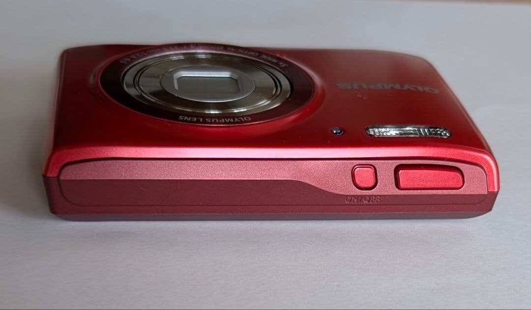 【極美品】【動作確認済】OLYMPUS STYLUS デジカメ ワインレッド