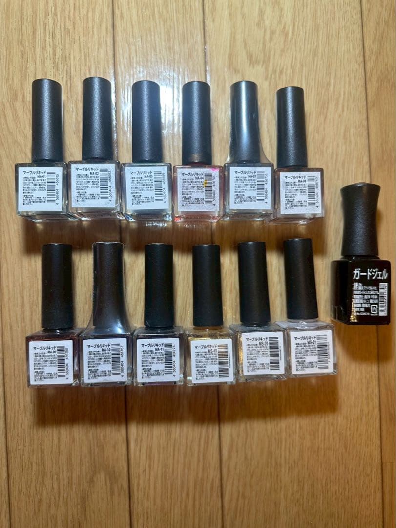 ICEGEL⭐︎マーブルリキッド⭐︎インクネイル・ガードジェル付