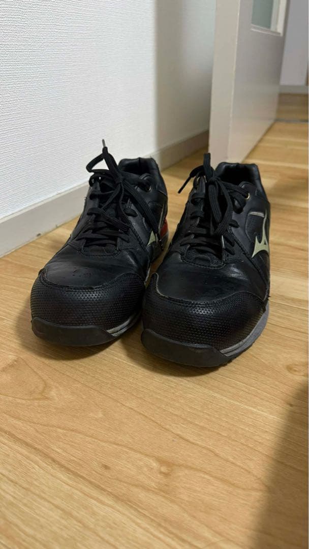 Mizuno スポーツシューズ 黒/赤