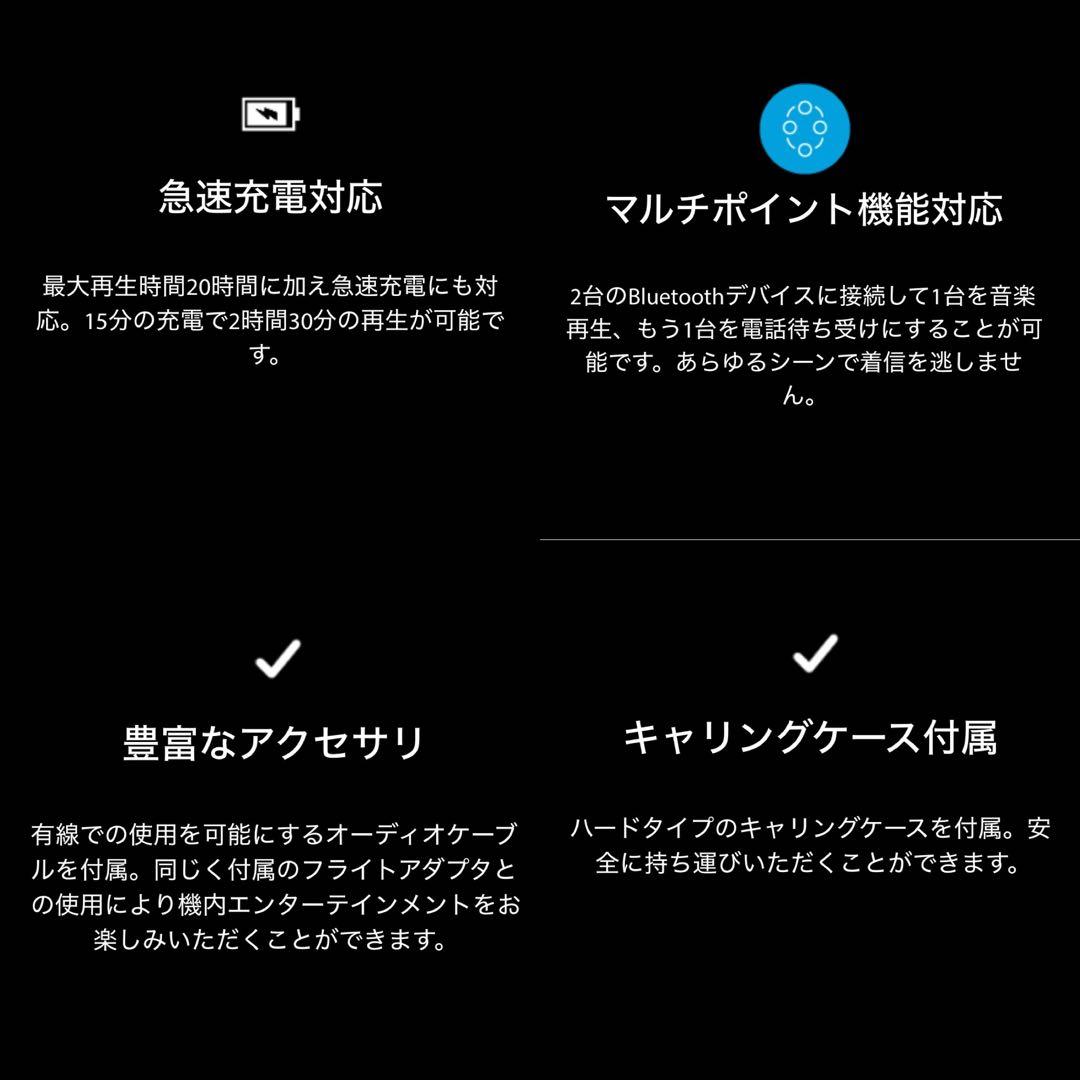 【未使用】FLY ANC/ワイヤレスノイズキャンセリングオーバーイヤーヘッドホン