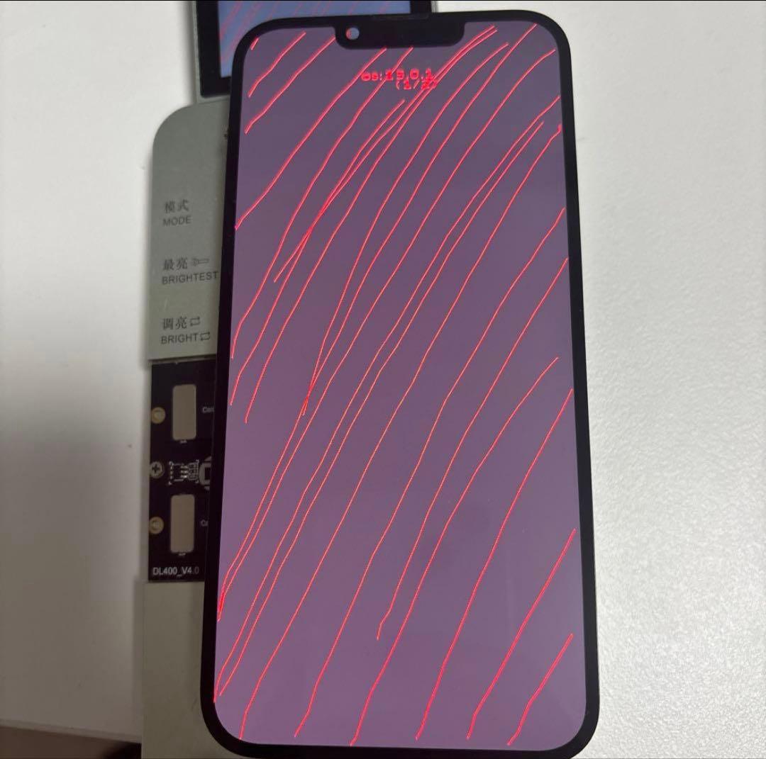 【純正★超美品】iPhone 13 Pro 液晶パネル 防水テープ付　08