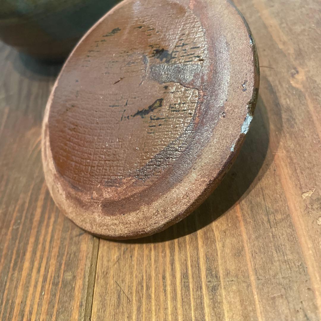 美品　茶道具　萩焼　水指し　茶道　焼物　陶芸　落ち着いた色合い